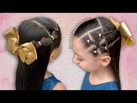 Peinados Para Niñas Faciles Y Bonitos Con Pelo Suelto - CoquetaXinzo